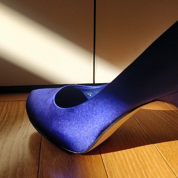Blue Stiletto Heels - Picture 2 of 2